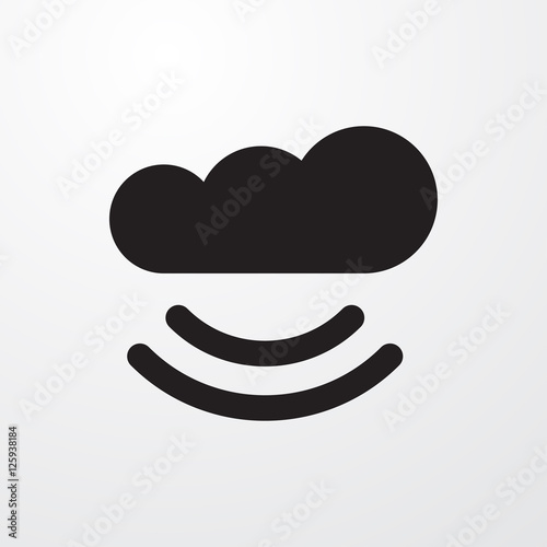 cloud connection icon illus...