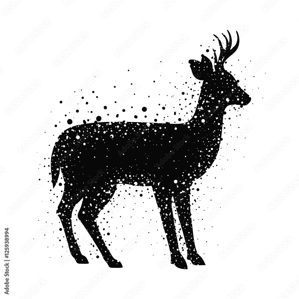 Deer icon. Livestock animal life nature and fauna theme. Vector illustration Deer icon. Livestock animal life nature and fauna theme. Vector illustration
