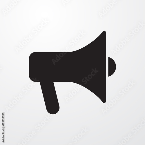 megaphone icon illustration