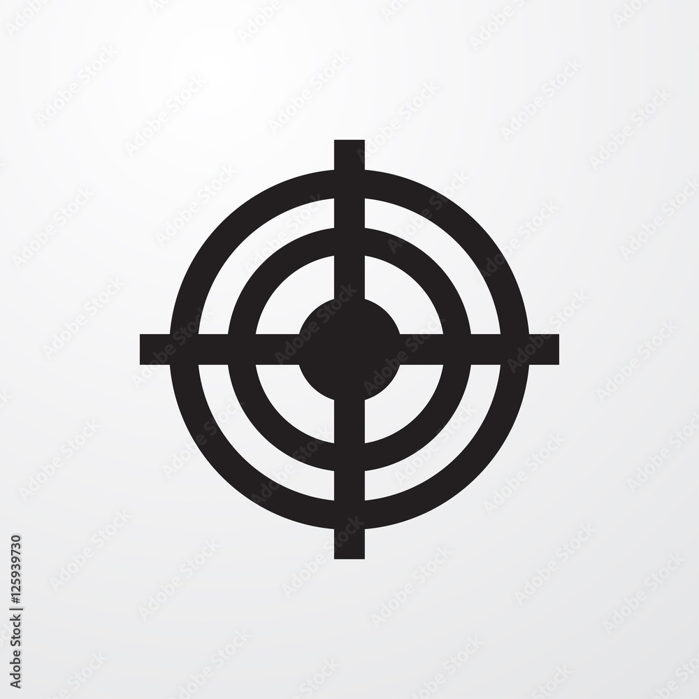target icon illustration target icon illustration