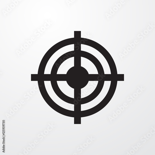 target icon illustration