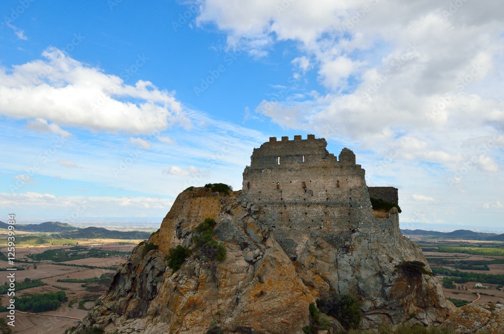 Castle of Acquafredda. Sardinia