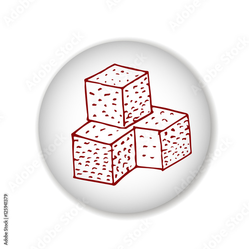 sugar vector scetch