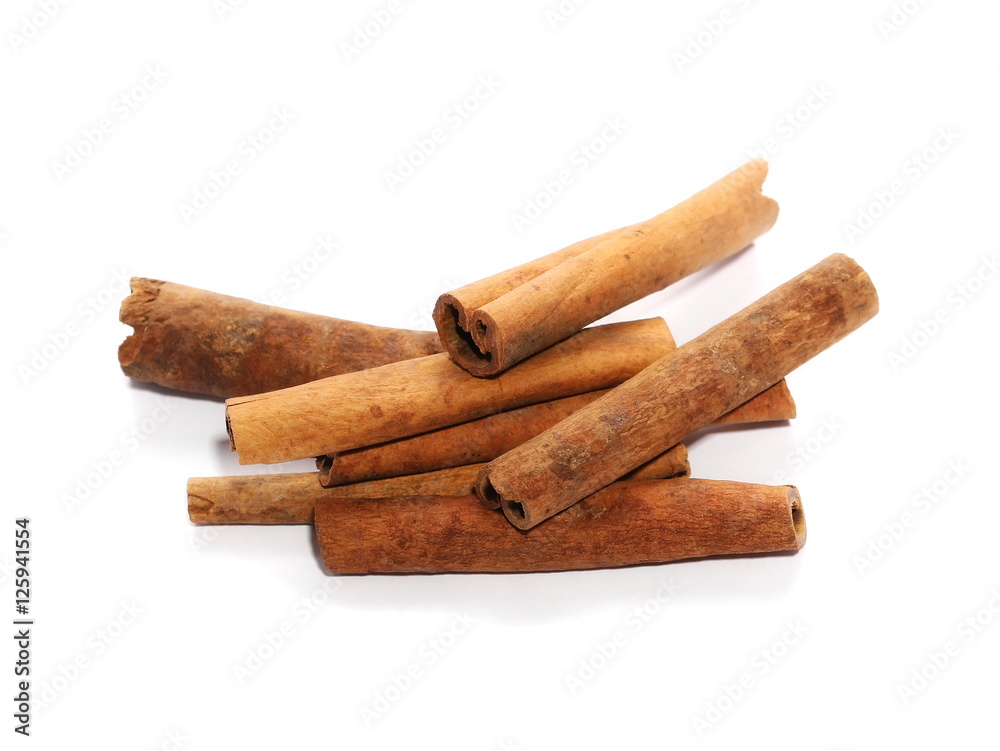 cinnamon stick spice isolated on white cinnamon stick spice isolated on white