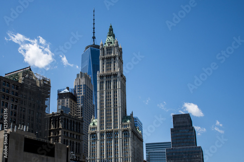 New York City USA Skyline Big One World Trade