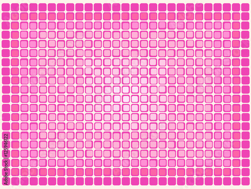 Mosaico ampliado de quadrados vermelhos sobrepostos