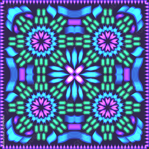 scarf pattern © haloviss