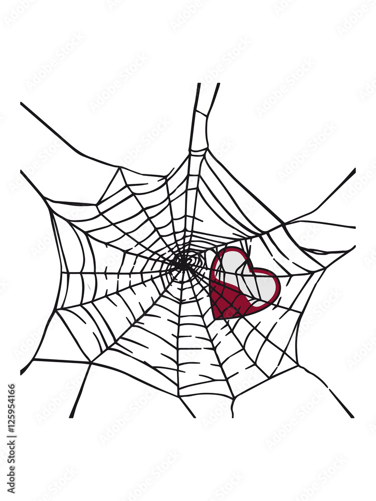 Gothic heart spider web Gothic heart spider web