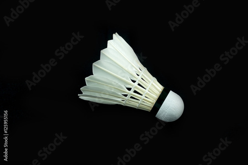 badminton on a black background .