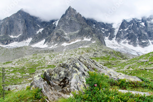 Aiguile du Chardonnet of Mont Blanc photo