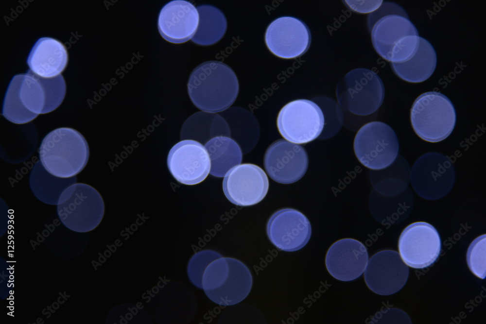 bokeh Festive background. Christmas and New Year Abstract Light