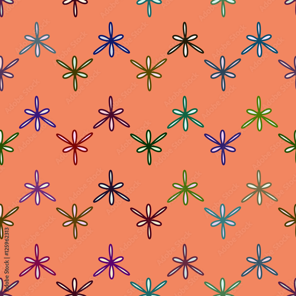 flower seamless pattern 6
