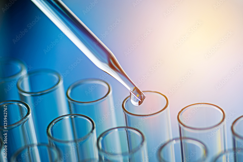 science laboratory test tubes