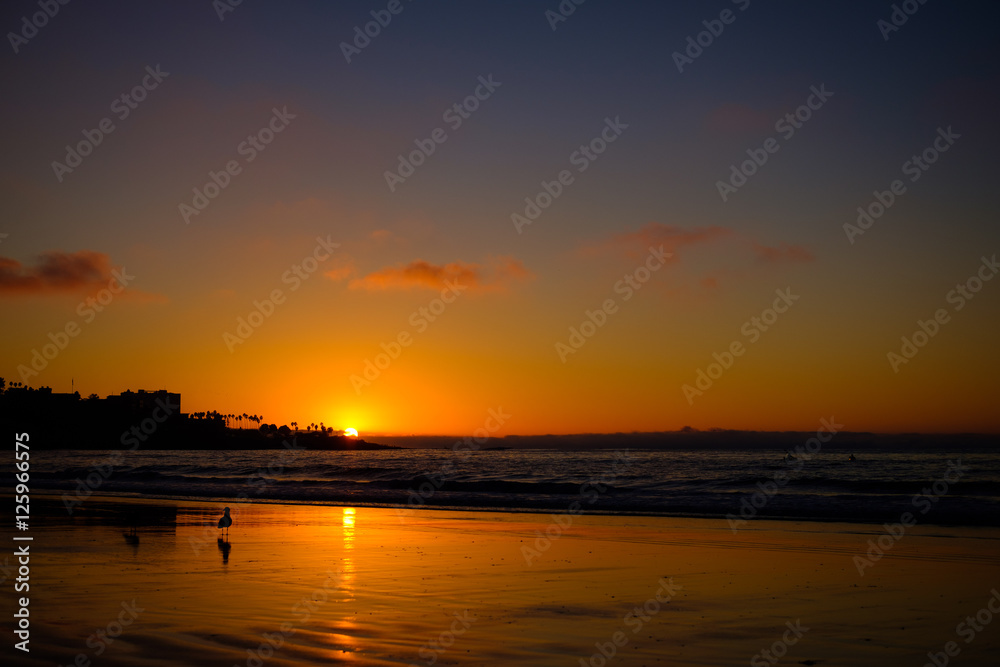 La Jolla Beach Sunset