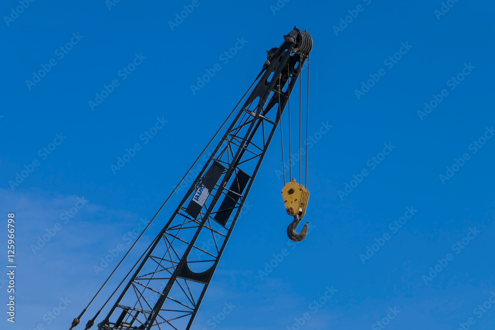 Naklejka premium crane with hook