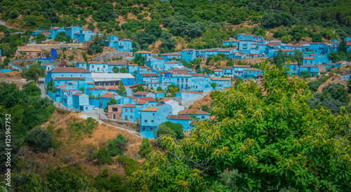 Billede på lærred Juzcar the Smurf Village