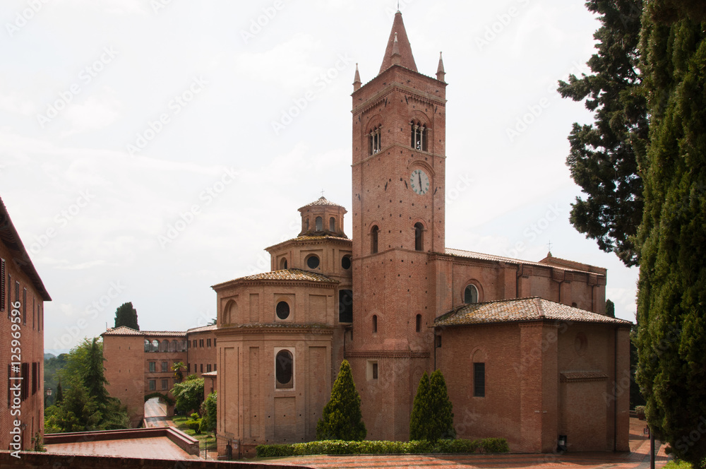  Klosterkirche abazzia di monte oliveto