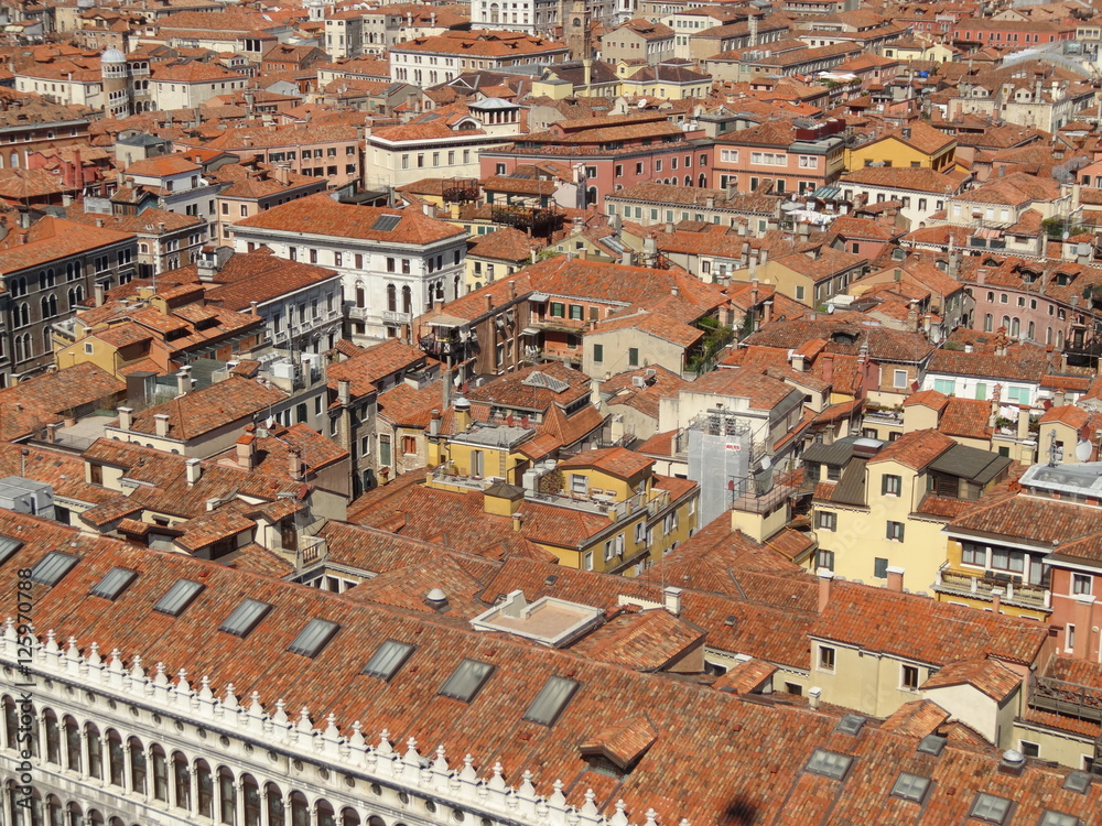 Obraz premium Panorama von Venedig im Sommer