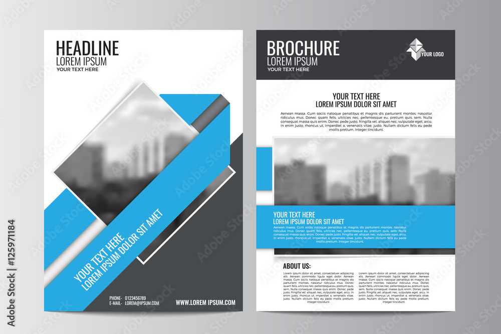 Abstract flyer design background. Brochure template. Abstract flyer design background. Brochure template.
