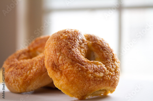 Asiago & Cheddar Cheese Bakery Fresh Bagel