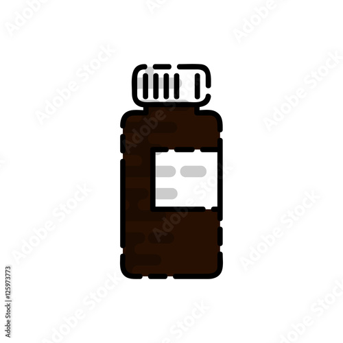 Drugs flat icon