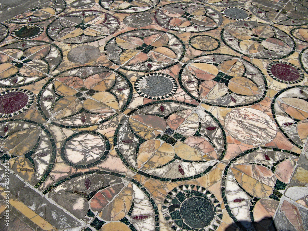 Römisches Fußbodenmosaik