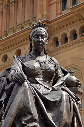 Queen Victoria Statue in Sydney City Australia