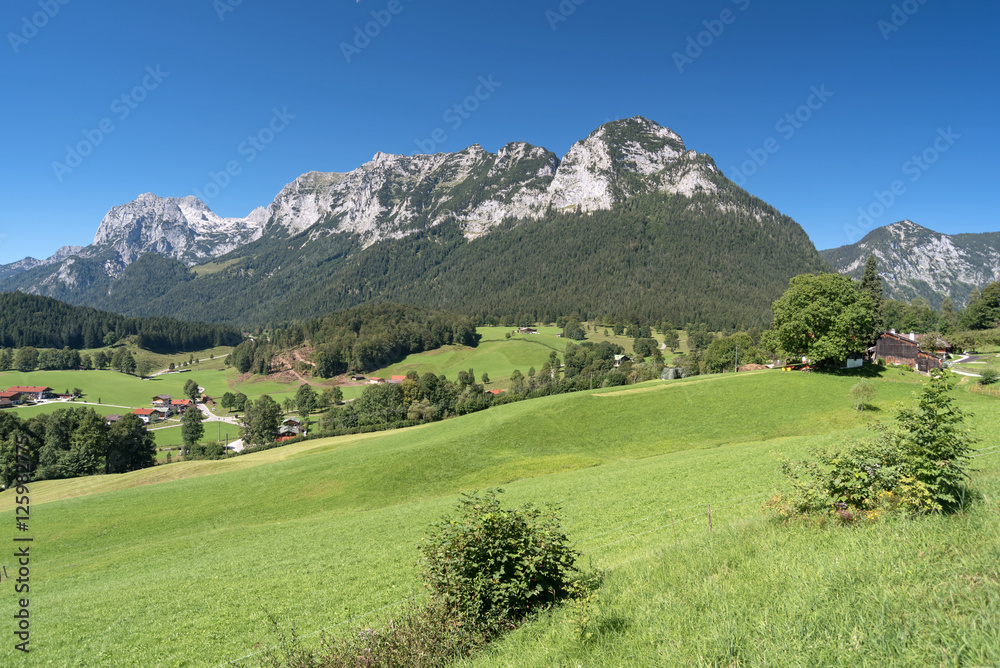 Berchtesgadener Land in den bayerischen Alpen