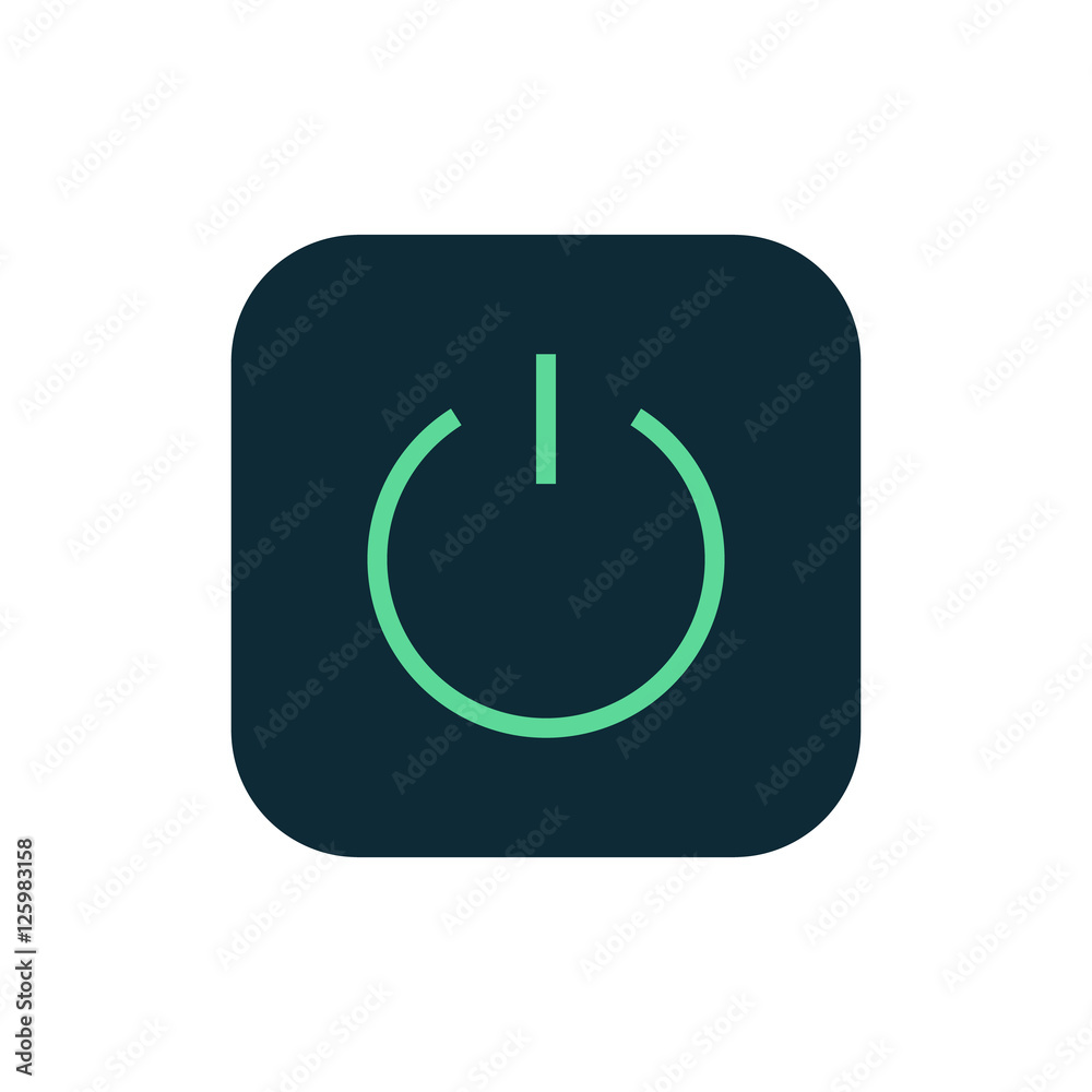 Power icon vector, clip art. Also useful as logo, square app icon, web UI element, symbol, graphic image, silhouette and illustration. Power icon vector, clip art. Also useful as logo, square app icon, web UI element, symbol, graphic image, silhouette and illustration.