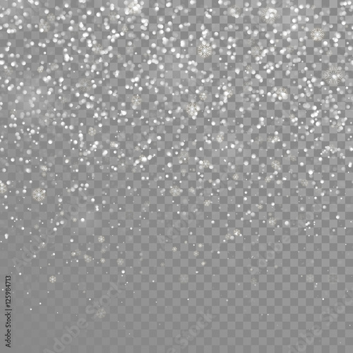 Vector gold glitter particles background effect