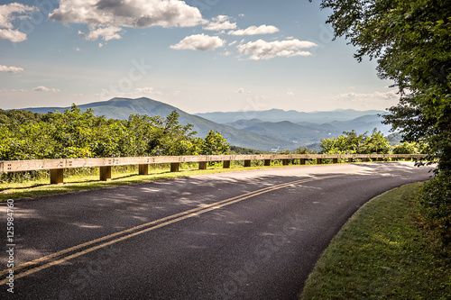 landscape scenic views at isgah national forest photo