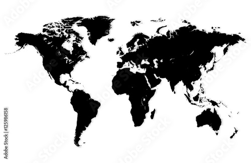 World map vector