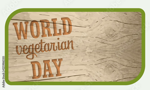 A text box for your text and wooden background and the words wor