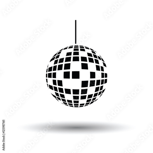 Party disco sphere icon