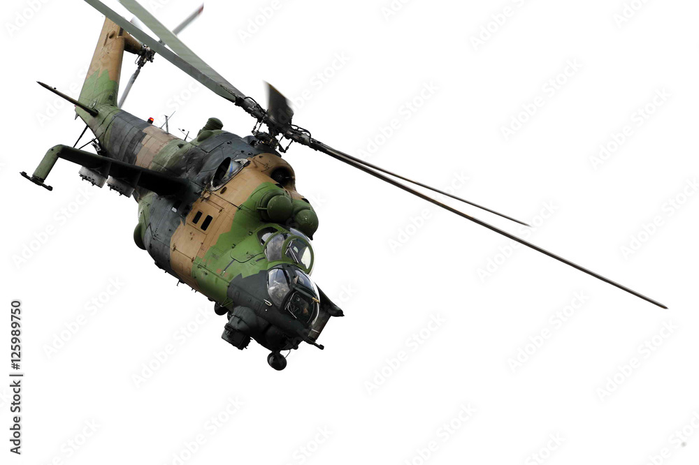 Fototapeta premium Military helicopter