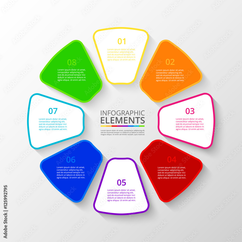Vector business template for presentation. Vector business template for presentation.