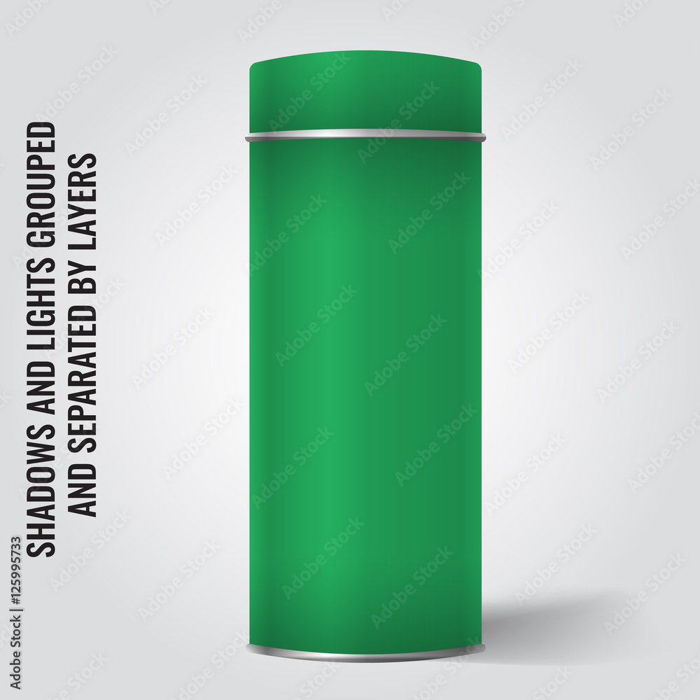 Blank Tin can packaging mockup. Tea, coffee, gift box. Blank Tin can packaging mockup. Tea, coffee, gift box.