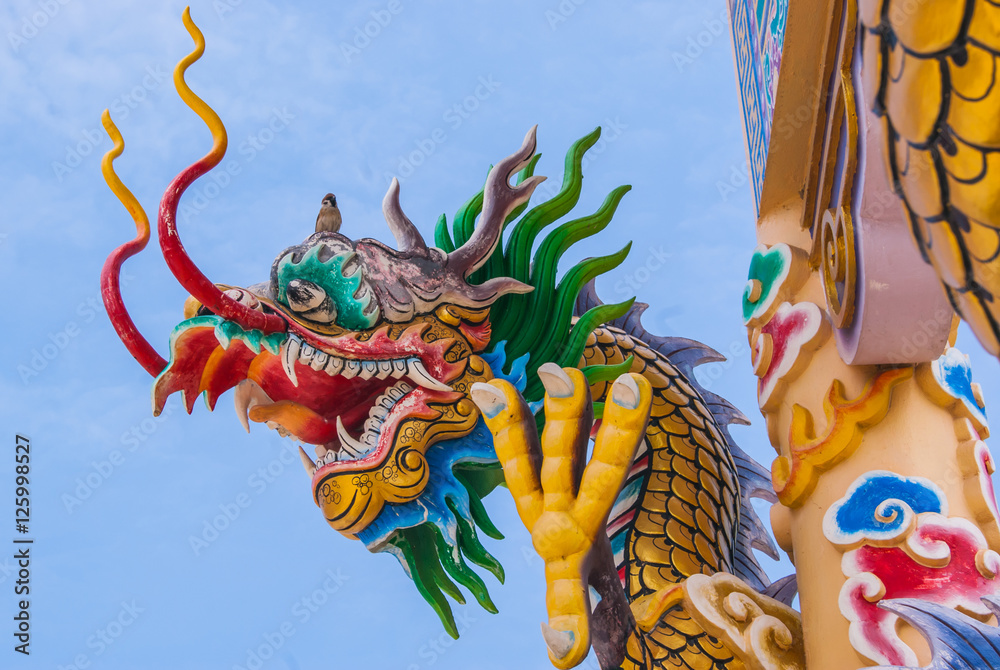 Chinese Dragon Temple 