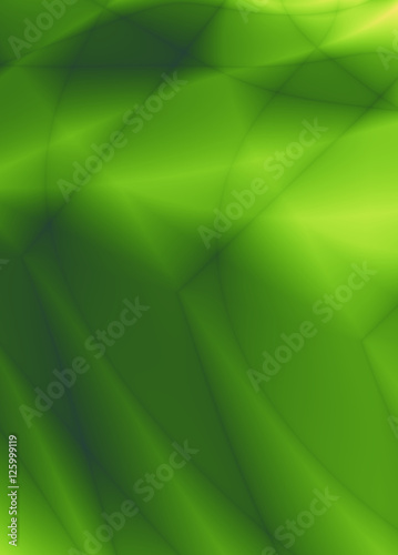 Leaf abstract green fractal background