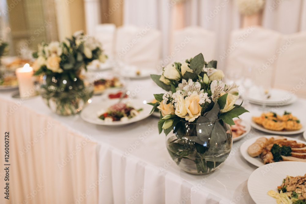 Wedding buffet table Wedding buffet table