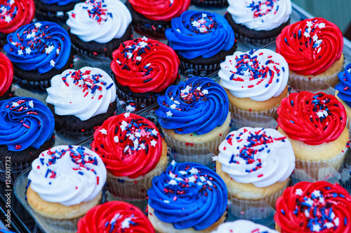 Patriotic Cupcakes