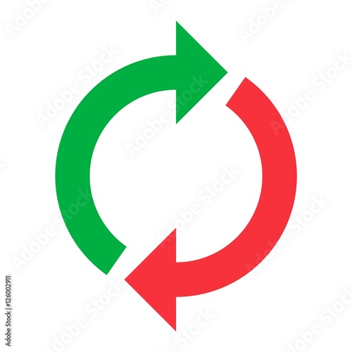 Circle button vector isolated
