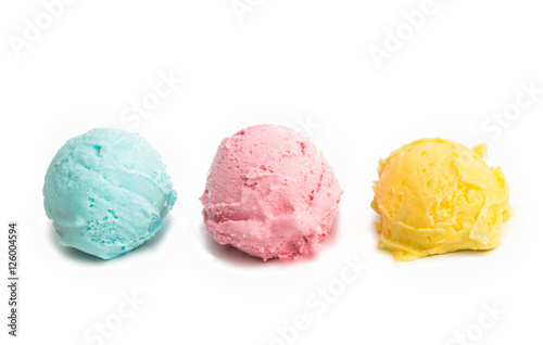 ice cream isolated