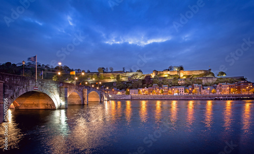 Namur  pont de jambes photo