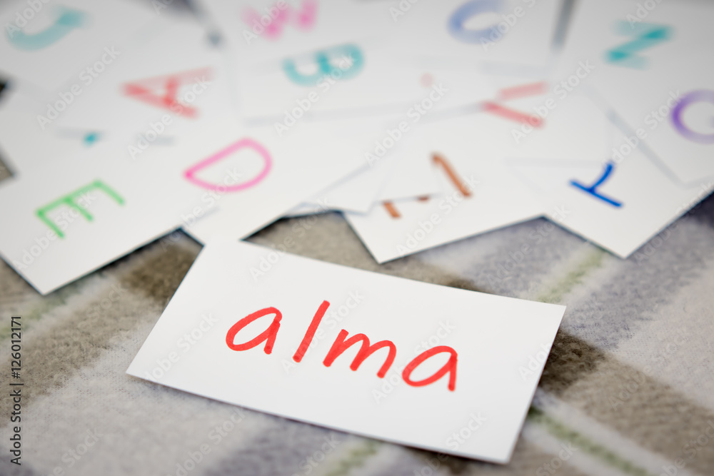 Hungarian; Learning the New Word with the Alphabet Cards; Writin Hungarian; Learning the New Word with the Alphabet Cards; Writin