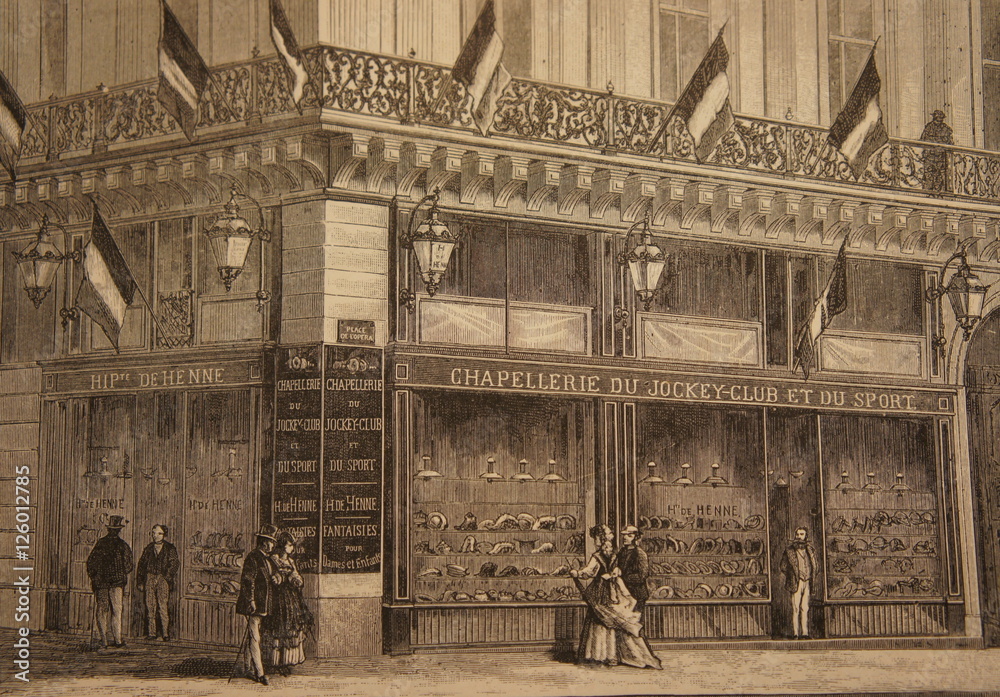 Φωτογραφία Chapellerie du Jockey-club et du sport - Hippolyte de Henne - 11 boulevard des c