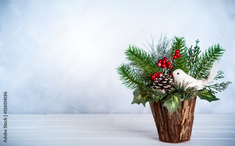 Fototapeta premium Christmas and New year still life