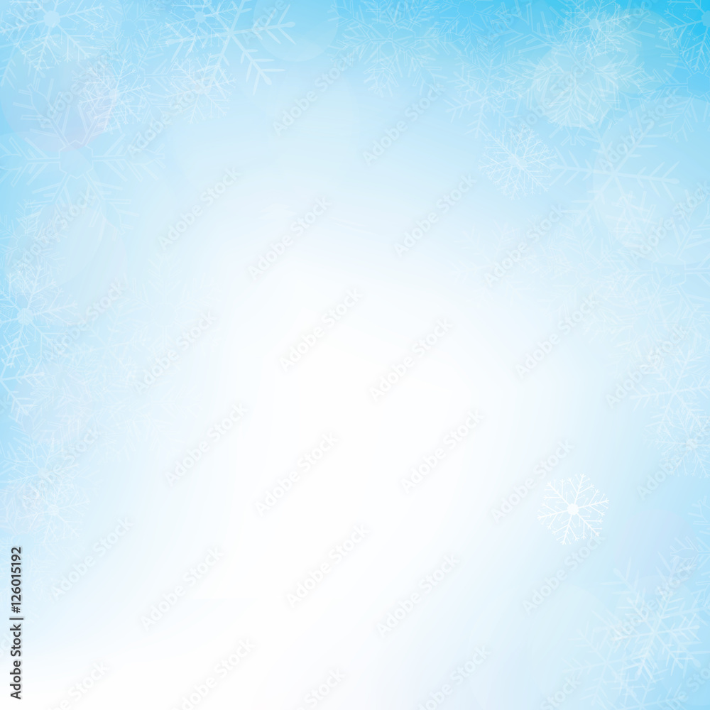 Winter bokeh background for christmas, vector Winter bokeh background for christmas, vector