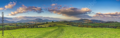 Panoramic views of the countryside