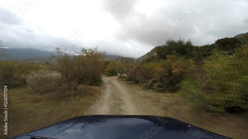 jeep in the mountains go-pro